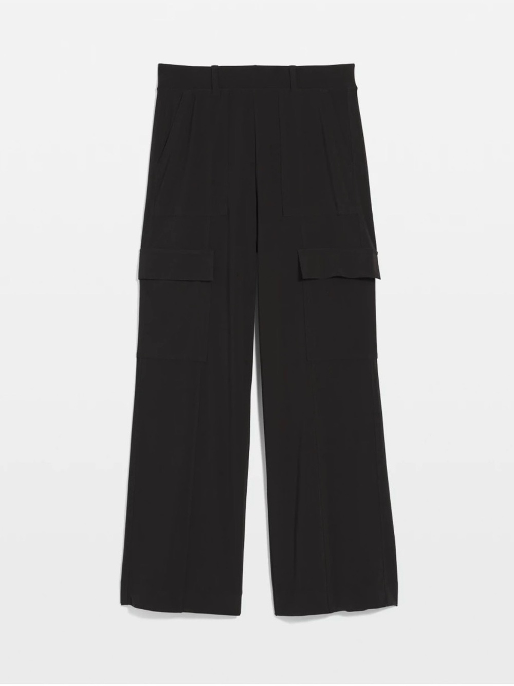 WHBM | Black Jersey Cargo Pants | Sz XL (16-18) | NWT - Picture 5 of 9